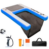 Inflatable Pup Plank Pet Ramp Dog Dock with Steps Dog-dok Ramps Boat Ladder Deck for Pool On Water Ladder For Swimming