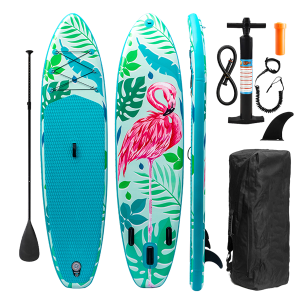 lnflatable Paddle Surf Board Paddleboard Sup Best For Beginners Supboard Stand Up Double Layer