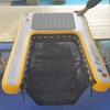 Inflatable Pup Plank Pet Ramp Dog Dock with Steps Dog-dok Ramps Boat Ladder Deck for Pool On Water Ladder For Swimming