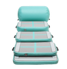 A set (6 Pieces) inflatable gym airtrack tumbling air trampoline track yoga mat