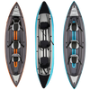 lnflatable kayak on river deep cove bonafide feel free inflatable kayak bote big 3 challenger go outdoors