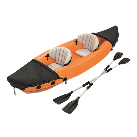 Explorer inflatable kayak durability two man best qvc kayak canoe