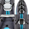 lnflatable kayak on river deep cove bonafide feel free inflatable kayak bote big 3 challenger go outdoors