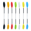 2PCS dual purpose adjustable SUP paddle kayak boat double head paddle