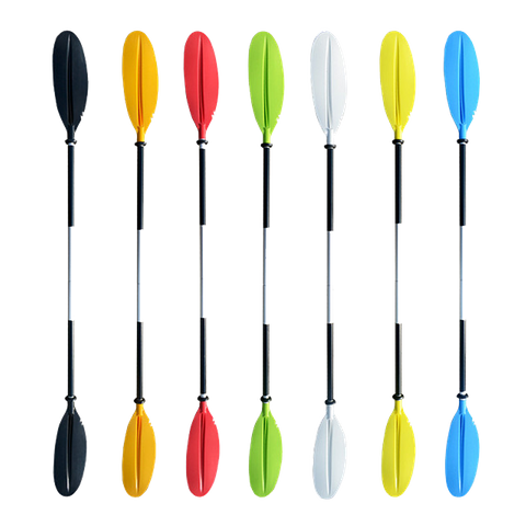 2PCS dual purpose adjustable SUP paddle kayak boat double head paddle