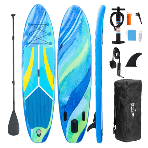 Custom inflatable paddle board stand up all around SUP