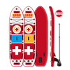Rescue isup paddle board large most durable inflatable sup top brand inflatable boards for sale